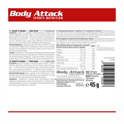 Body Attack B-Complex (100 Caps)