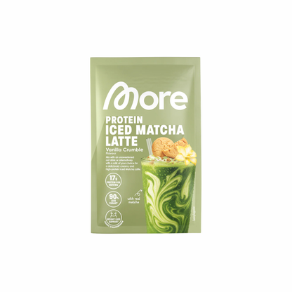 More Protein Iced Matcha Latte Probe