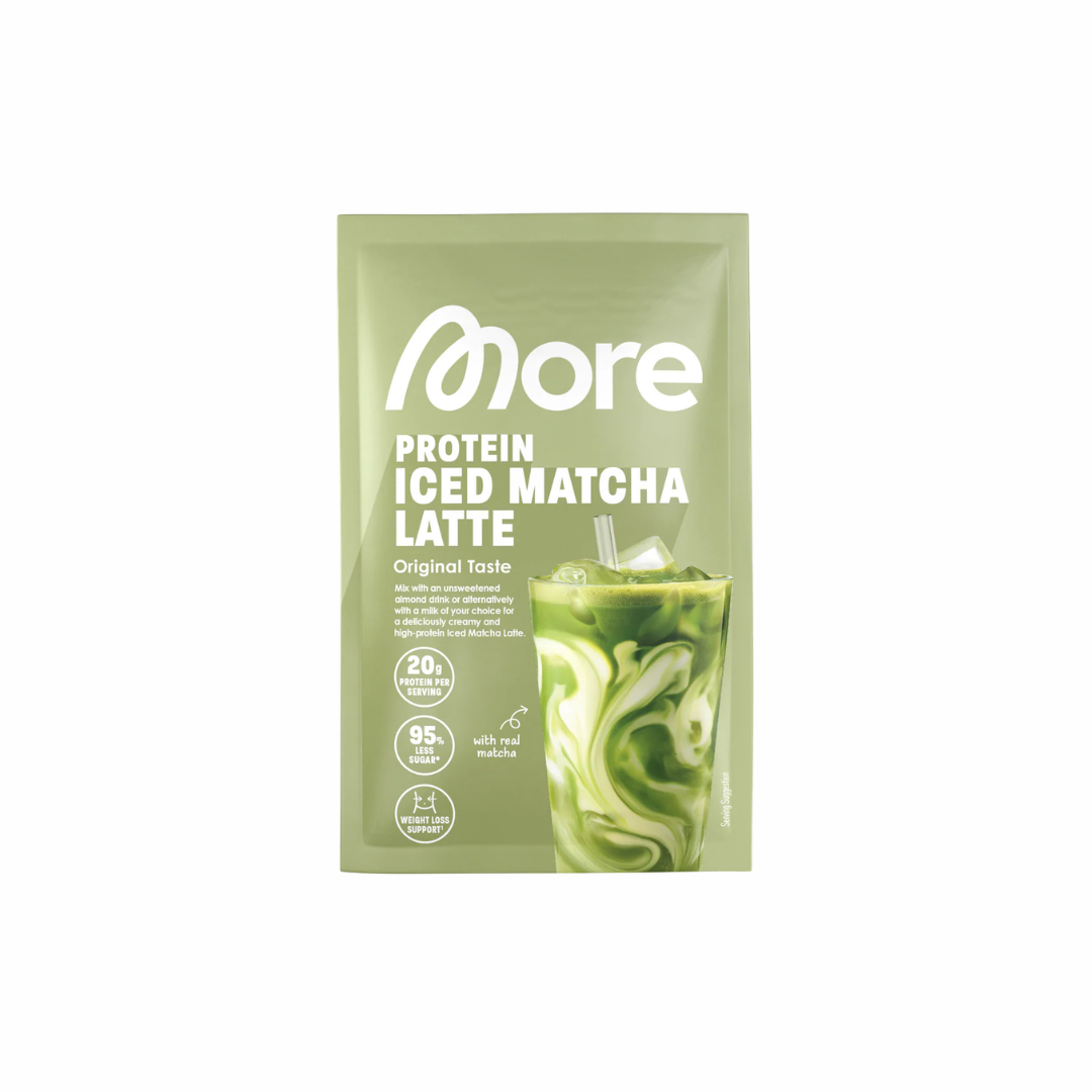 More Protein Iced Matcha Latte Probe