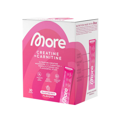 More Creatine + Carnitine Sticks