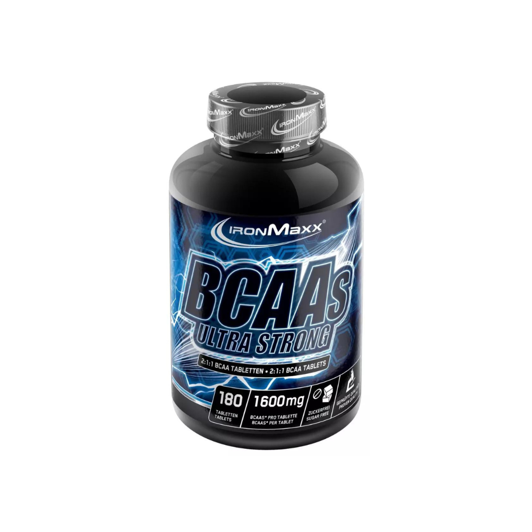 IronMaxx BCAAs Ultra Strong 2:1:1 (180 Tabletten)(MHD 30.5.25)
