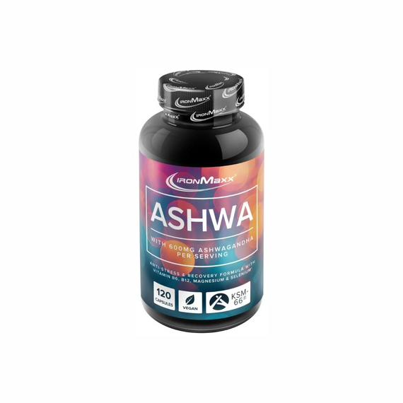 IronMaxx Ashwagandha Kapseln - 120 Kapseln Dose